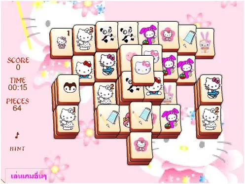 Hello Kitty Mahjong