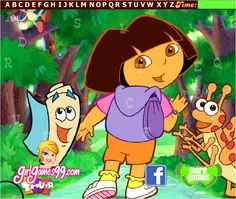 Dora and Friends Hidden Letters