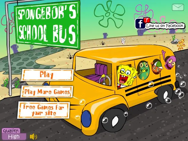 Spongebob School Bus