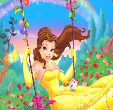 Princess Belle Hidden Letters