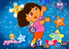 Star Dora Hidden Letters Puzzle