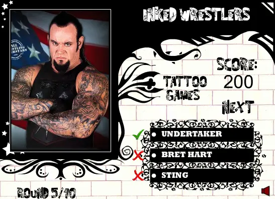 Inked Wrestlers