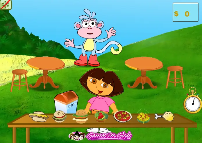 Dora Food Serving