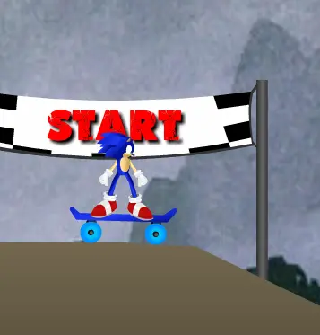 Sonic Skateboard