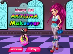 Monster High Akilina Makeover Dress Up