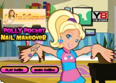 Polly Pocket Nails Makeover