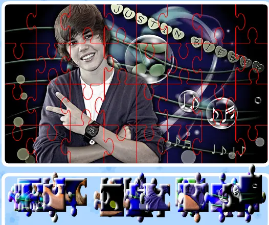 Justin Bieber Cool Stills Puzzle