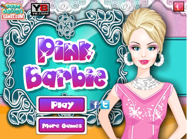Pink Barbie Dress Up