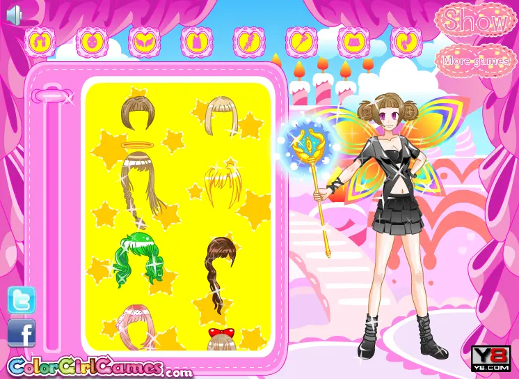 Magic Anime Fairy Dress Up