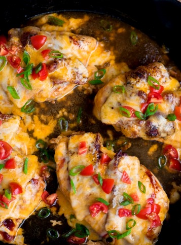 20 Minute Skillet Monterey Chicken - Recipes - Faxo